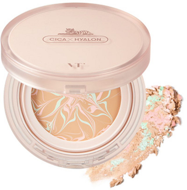 VT 시카 에센스 스킨 커버 팩트, 23호 내추럴 베이지, 1개