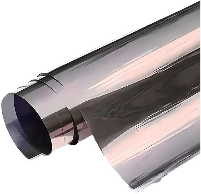 單向透視 遮光 無膠玻璃貼 靜電玻璃隔熱膜 45 x 120cm, 鑽石茶, 1個