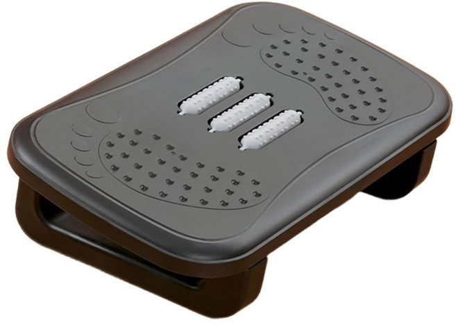 멀티네스트 사무실용 발받침대 마사지 풋레스트, 블랙