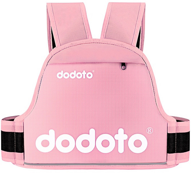 dodoto 兒童寶寶機車安全背帶, 粉色