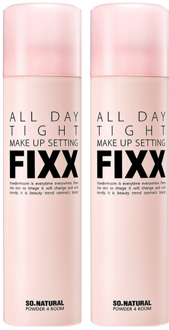 so natural 台灣公司貨 FIXX 定妝噴霧, 120ml, 2瓶