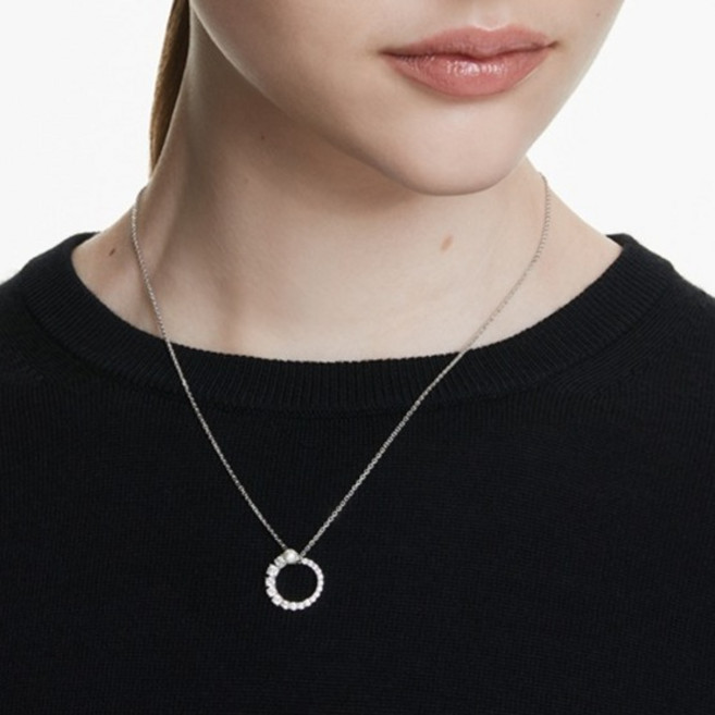 스와로브스키 여성용 매트릭스 로듐 목걸이 5688751 +쇼핑백+메시지카드+품질보증서(백화점AS)