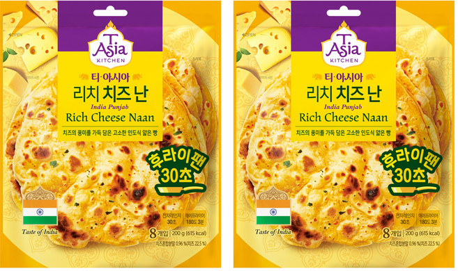 T Asia KITCHEN 香濃起司烤餅 8入, 200g, 2個