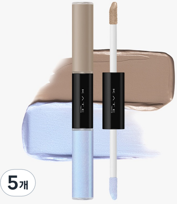 케이트 3D 크리에이터 듀오 쉐딩 하이라이터 4.5g, EX 1 웨일 안드로이드, 5개