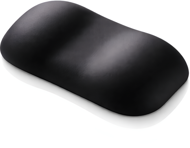 픽스몰 실리콘 마우스 손목 받침대, 블랙, 1개