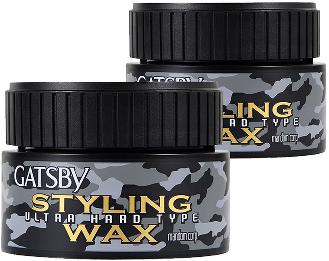 갸스비 울트라 하드 스타일링 왁스, 80g, 2개