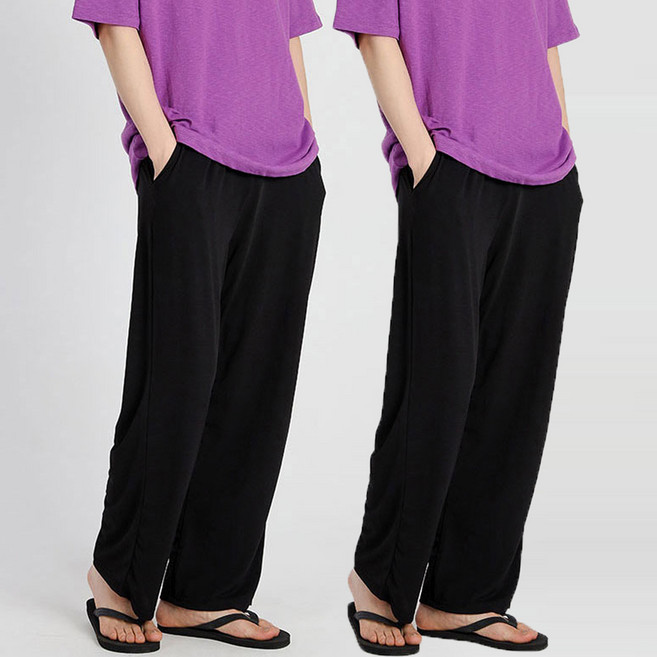 씨티라이프카멜 남성용 찰랑 냉장고 바지 2p