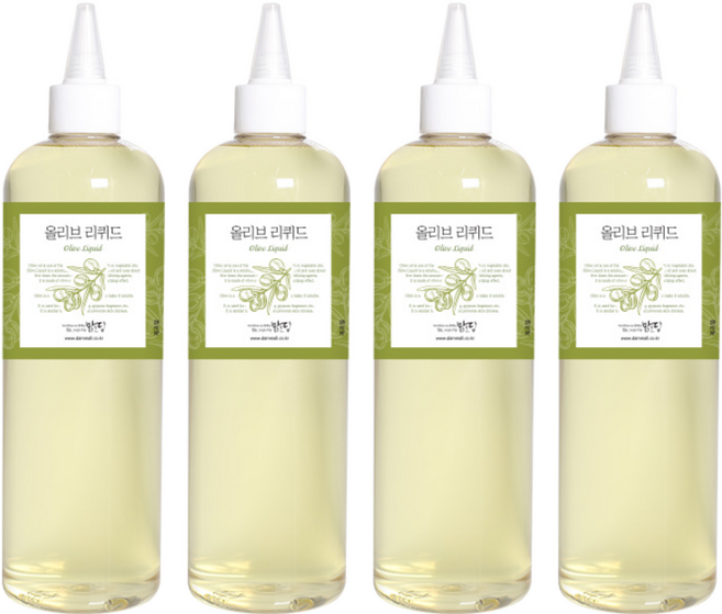 올리브 리퀴드, 500ml, 4개