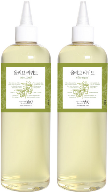 올리브 리퀴드, 500ml, 2개