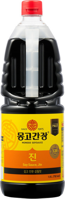 몽고간장 진, 1.8L, 1개