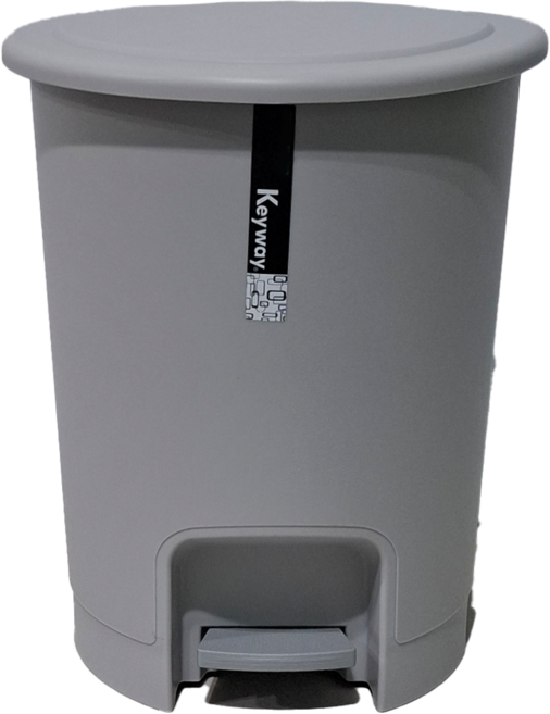 KEYWAY 聯府 京都踏式垃圾桶 15L, 顏色隨機