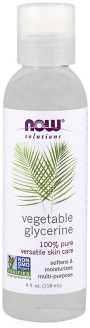 NOW Foods 純草本甘油保濕油, 118ml, 1瓶