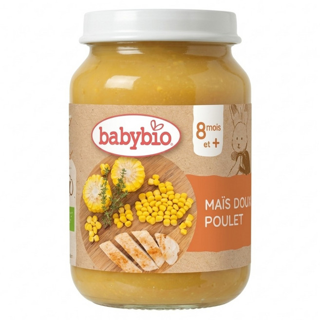 babybio 生機鮮蔬泥, 200g, 1罐