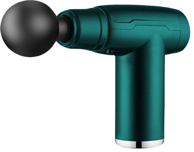 MRF 健身大師 USB隨身迷你按摩槍 HY-19958, 綠色