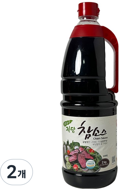 참 저당 참소스, 2kg, 2개