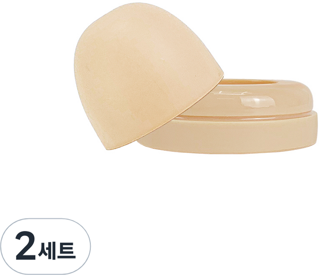 유비맘 시그니처 빨대컵 뚜껑세트, 2세트, 초코