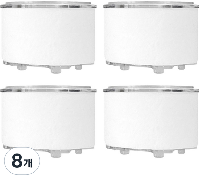 대림바스 디클린 세면용 리필필터, 8개, 무향