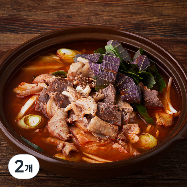 푸드어셈블 돼지부속전골 2인분, 462g, 2개
