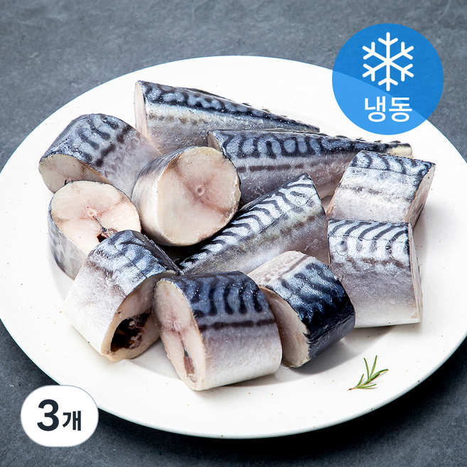 은하수산 고등어 조림용 80~100g (냉동), 1.5kg(80-100g), 3개