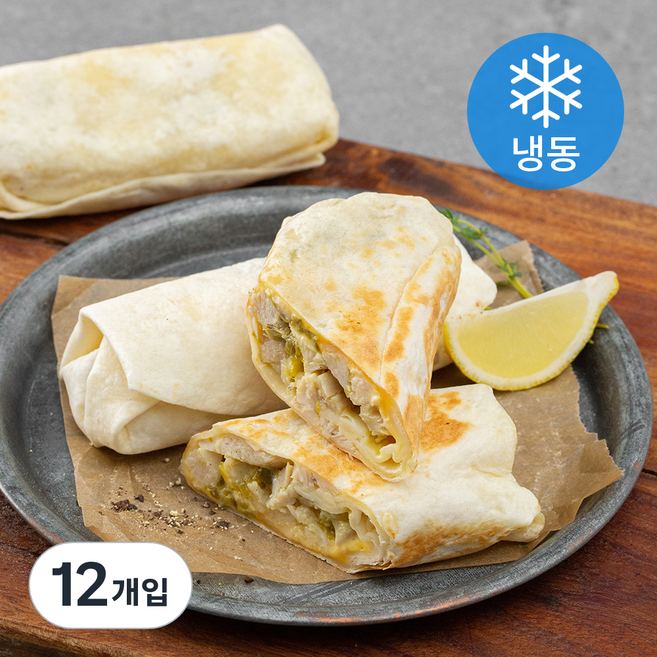 테이트 머스타드 치킨랩샌드위치 (냉동), 165g, 12개입