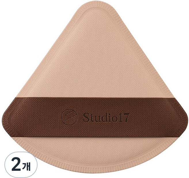 스튜디오17 팡팡 퍼프, 2개, 삼각