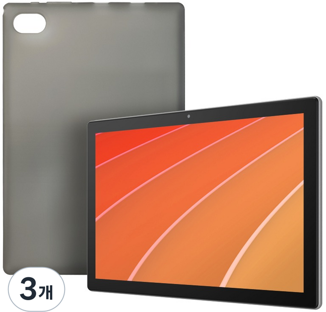 아이뮤즈 뮤패드 GS10 GS10PLUS P11 태블릿PC 전용 TPU 케이스, 스모키 그레이, 3개