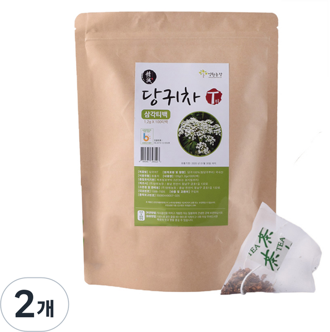 양원농장 당귀차, 1.2g, 100개입, 2개