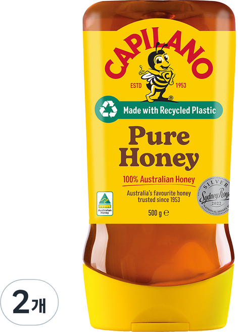 카필라노 퓨어허니, 2개, 500g