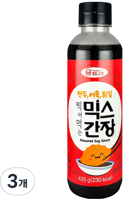 움트리 믹스간장, 435g, 3개