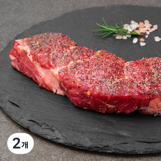 쉐프파트너 살치살 시즈닝 스테이크 (냉장), 300g, 2개