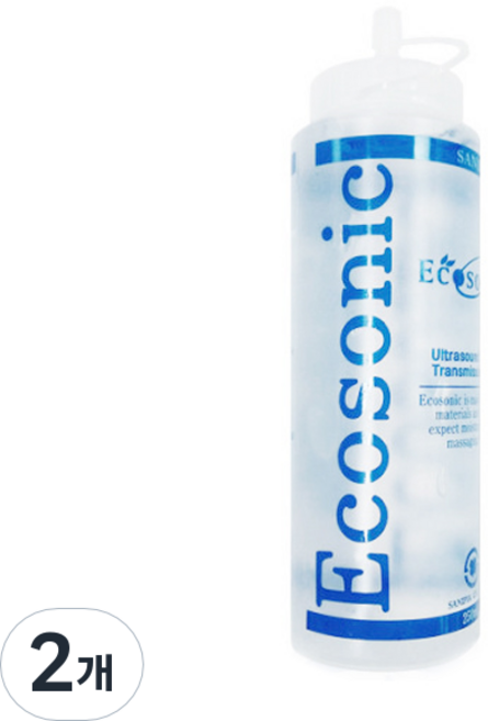 에코소닉 마사지 튜브젤, 250ml, 2개