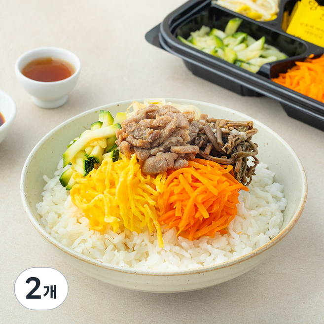 바다원 불고기 비빔밥, 200g, 2개