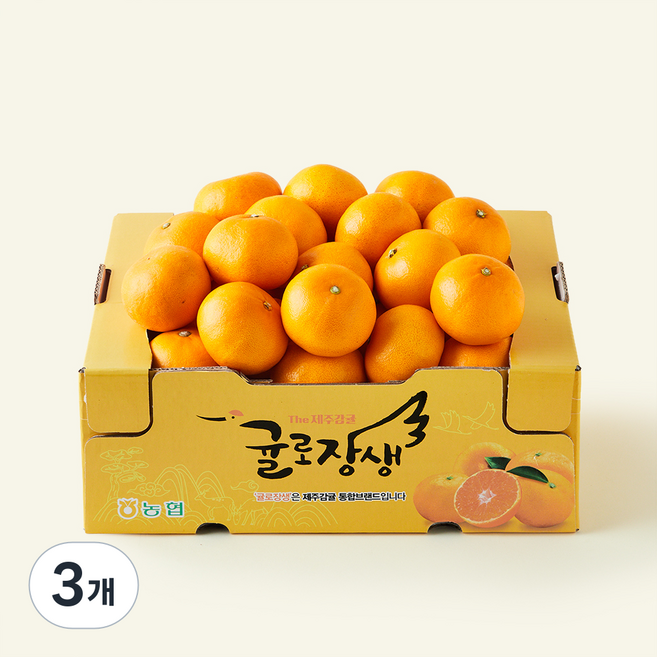 귤로장생 당도선별 천혜향, 3개, 4.5kg(소과)