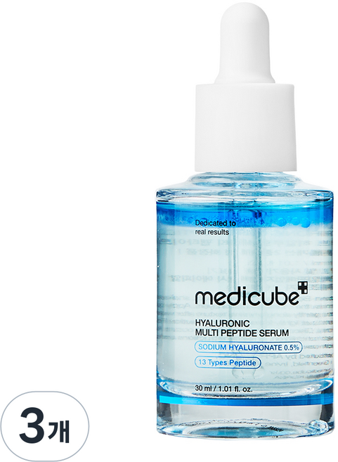 medicube 玻尿酸多胜肽精華液, 30ml, 3個