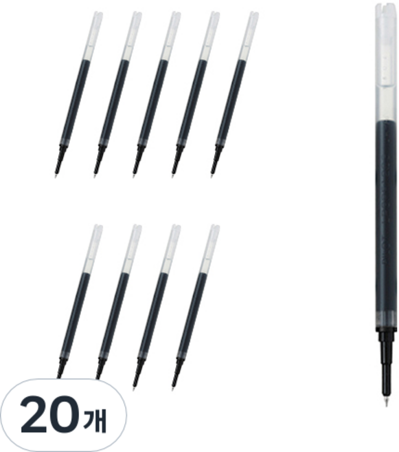 PILOT 百樂 Juice up 專用筆芯 0.5mm LP3RF12S5, 黑色, 20個