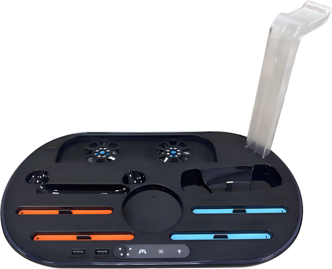 JYS SWITCH2 多功能散熱底座, JYS-NS2322-01, 黑色, 1個