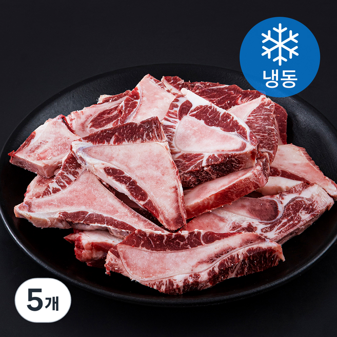 건화 한우 꼬리반골 (냉동), 3kg, 5개