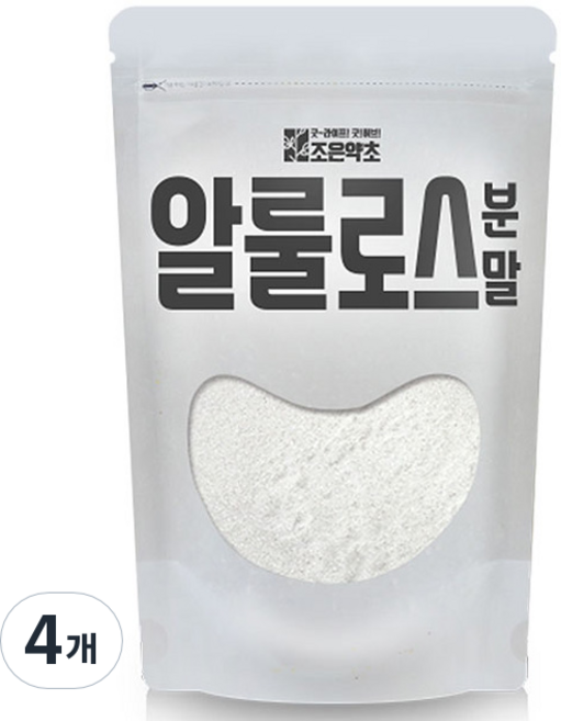 조은약초 알룰로스 분말, 800g, 4개