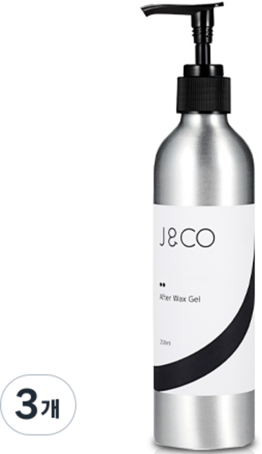 제이엔코 에프터왁스 겔, 250ml, 3개
