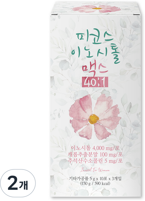 지엠팜 피코스이노시톨 맥스 40:1 30p, 150g, 2개