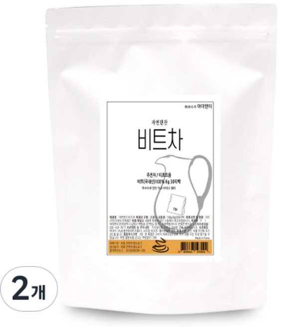 아이앤티 비트차 주전자용, 6g, 30개입, 2개
