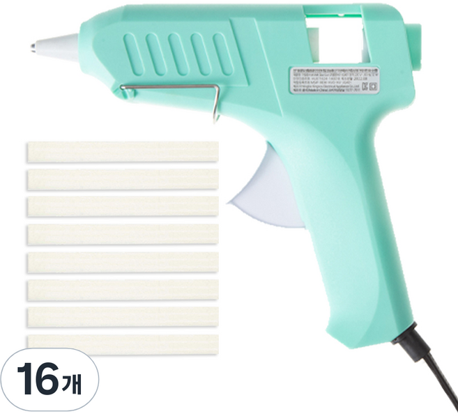 탐사 글루건 + 글루스틱 8입, 16개