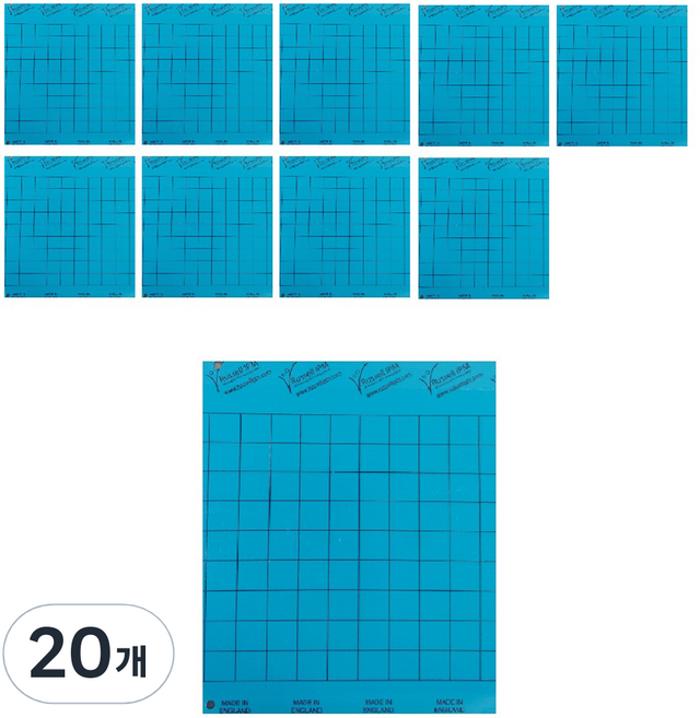 보키니 청색 판형 트랩 20cm x 25cm, 1개입, 20개
