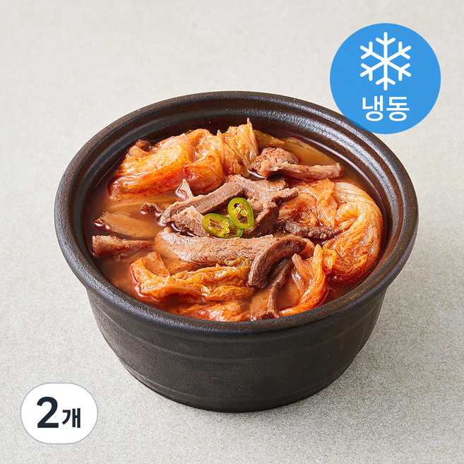 교동전선생 한우국밥 1~2인분 (냉동), 600g, 2개
