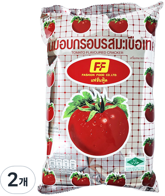 FF 토마토 플레이버 크래커, 2개, 58g