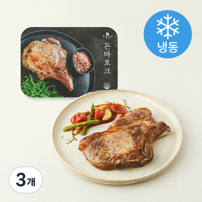 강강술래 돈마호크 (냉동), 320g, 3개