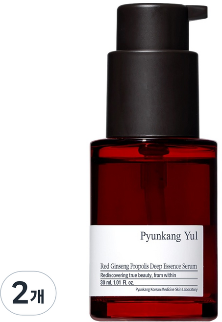 Pyunkang Yul 扁康率 紅人參蜂膠深層精華液, 2個, 30ml