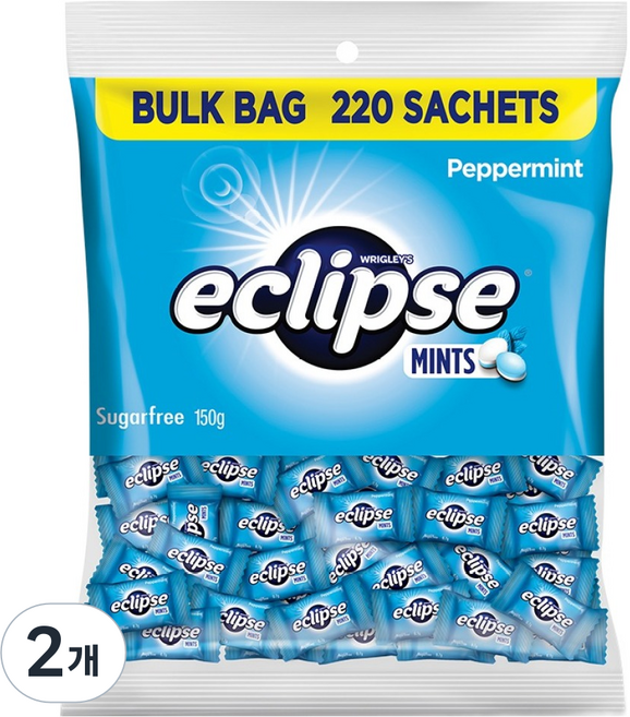 이클립스 페퍼민트향 대용량, 150g, 2개