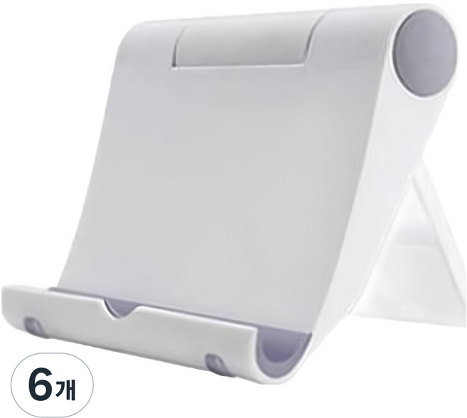 이츠굿텐 가방에쏙 스마트폰 거치대, 화이트, 6개