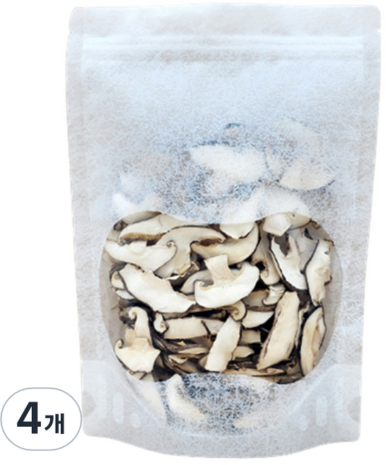 올어바웃머쉬룸 노불림표고채, 30g, 4개